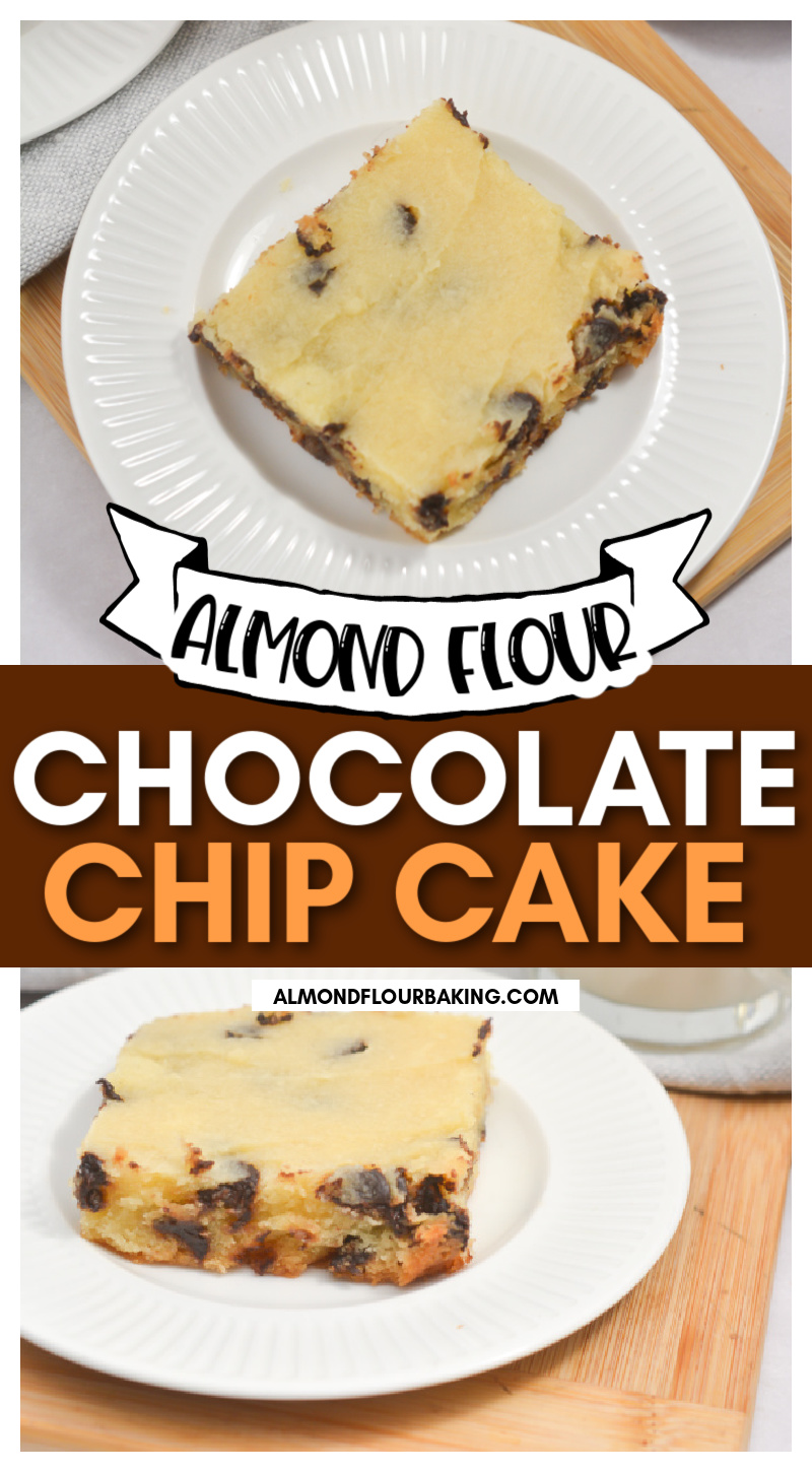 Looking for an almond flour chocolate chip cake recipe? I’m sharing one of our favorite almond flour cakes for you to make today.