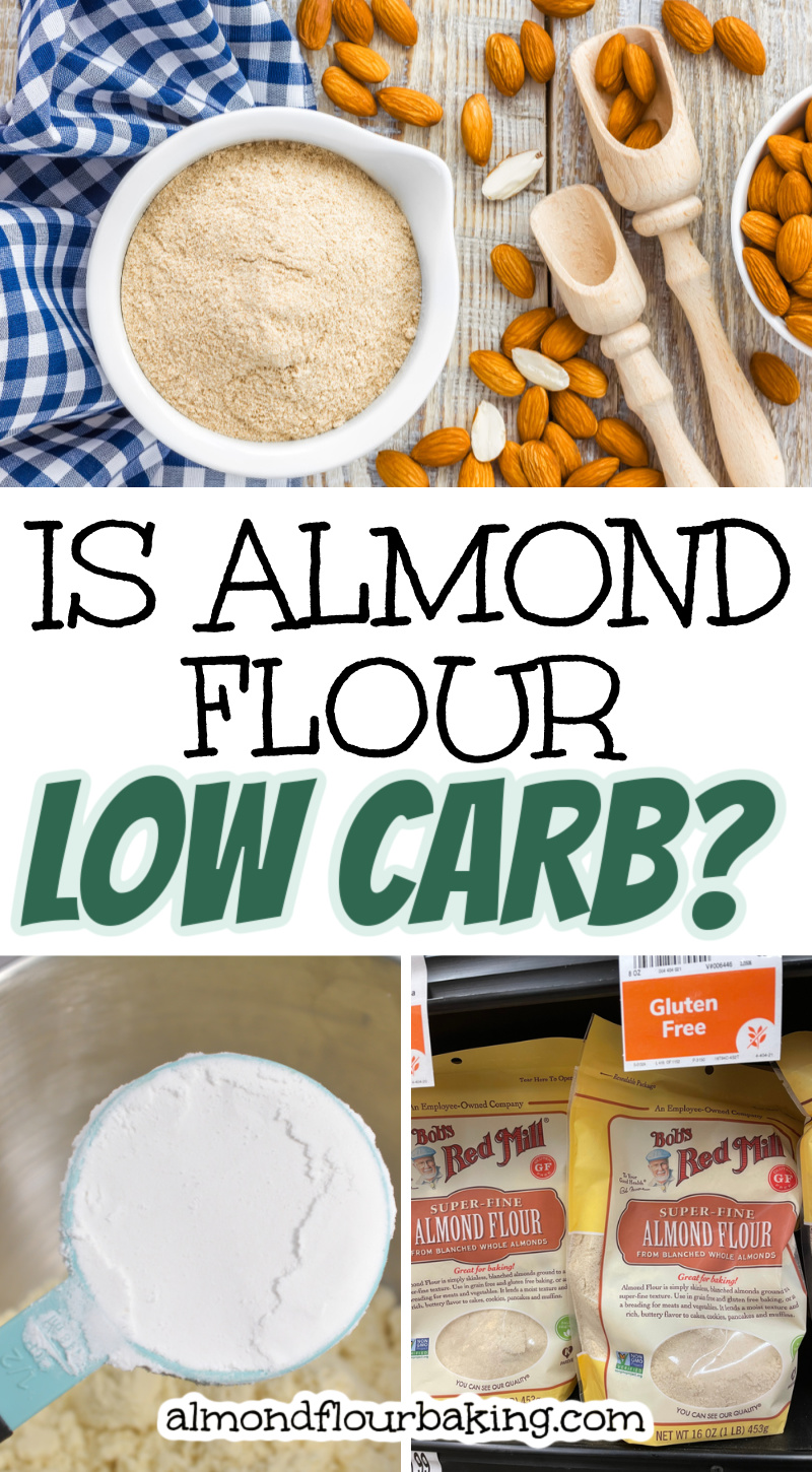 Is almond flour low carb? Learn more about nut flour and other low-carb flours to use in low-carb and keto baking.