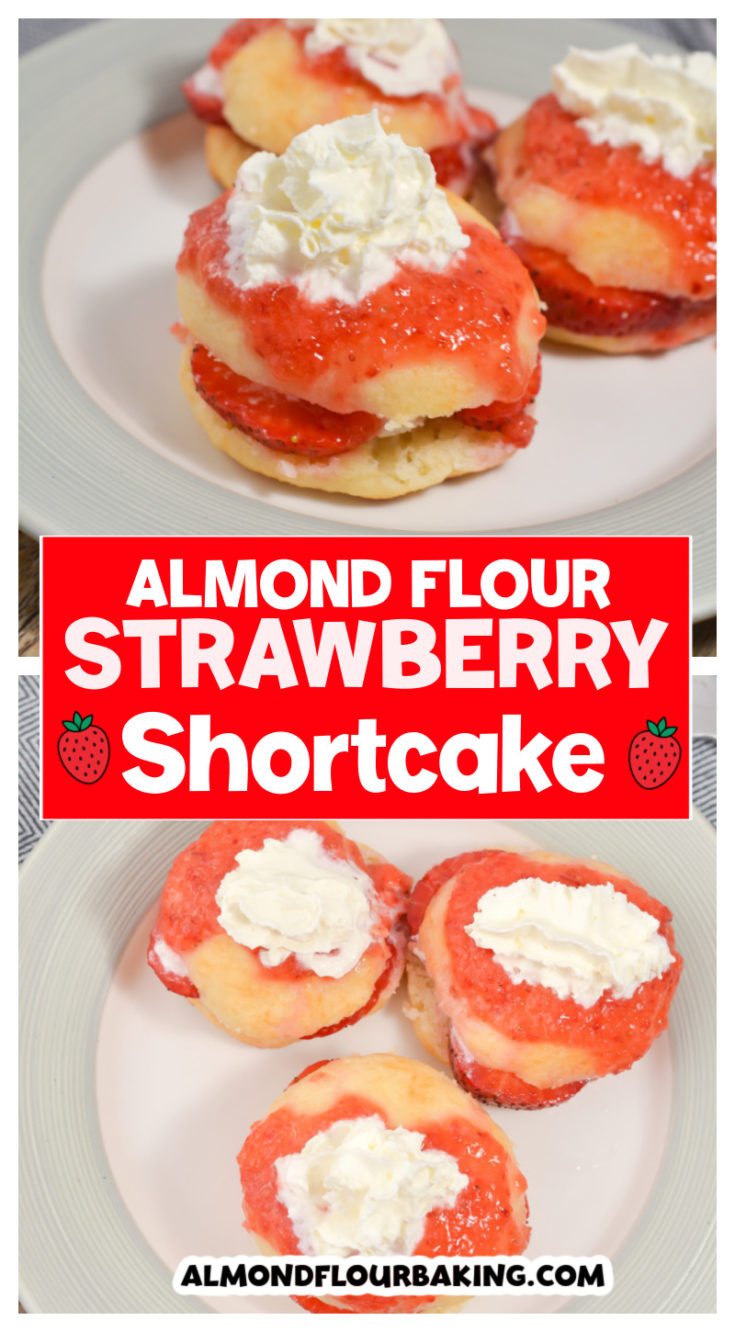 Almond Flour Strawberry Shortcake