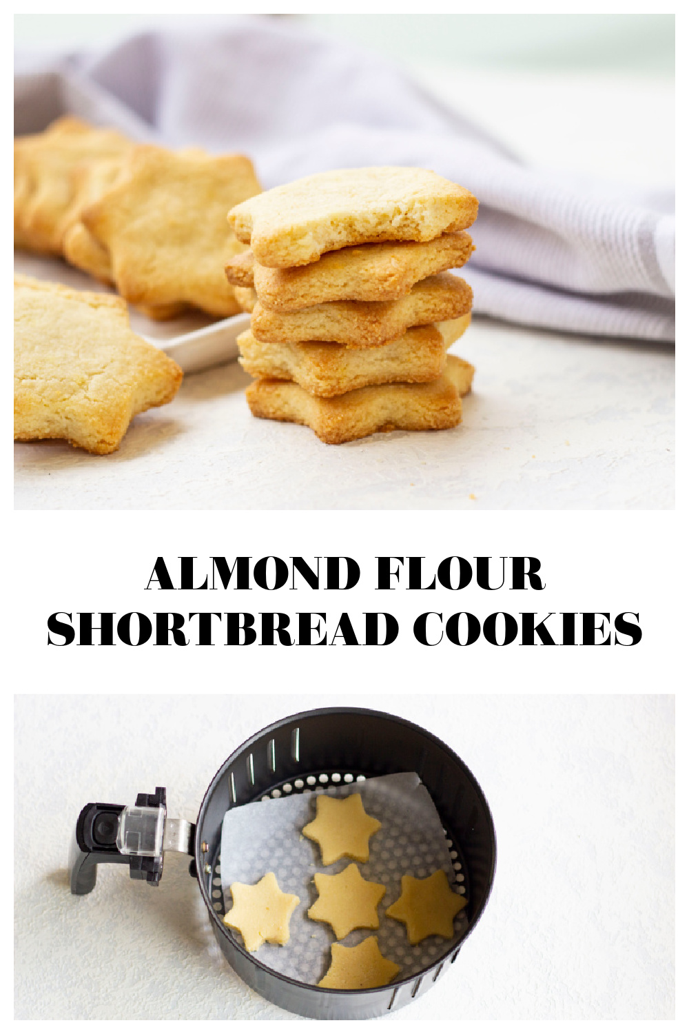 These almond flour shortbread cookies are a delicious gluten free shortbread with a delicately nutty flavor. Make my favorite almond flour cookies today.