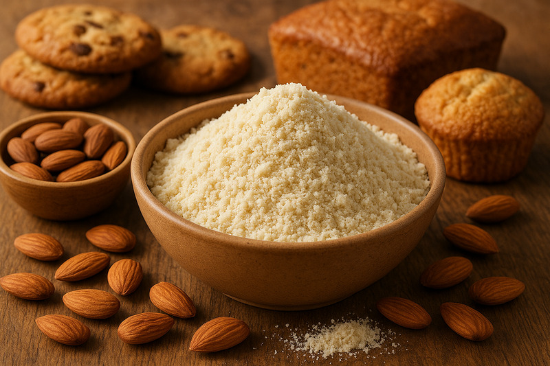 Bake delicious gluten-free treats with almond flour—light, moist, and naturally low-carb