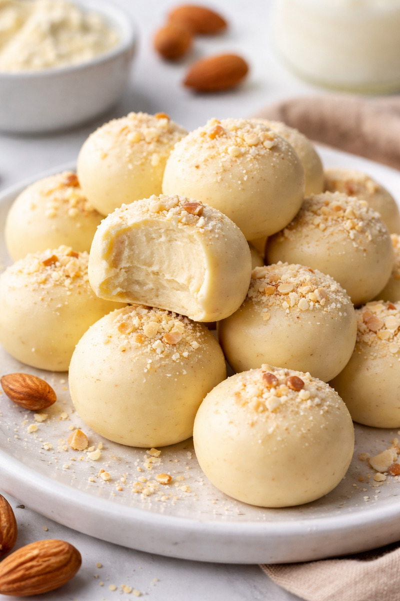 Almond flour fat bombs are a quick, no-bake snack that’s perfect when you want something rich and satisfying without turning on the oven. They’re smooth, lightly sweet, and easy to customize, making them a great option for keto, low-carb, or anytime snacking.