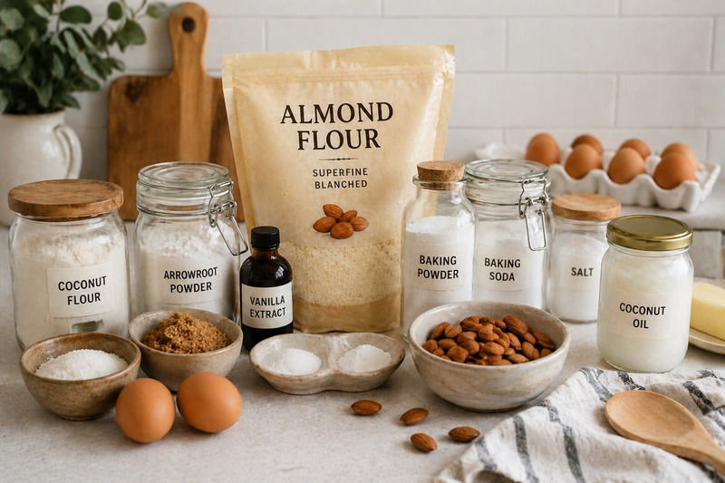 Pantry Staples for Almond Flour Baking
